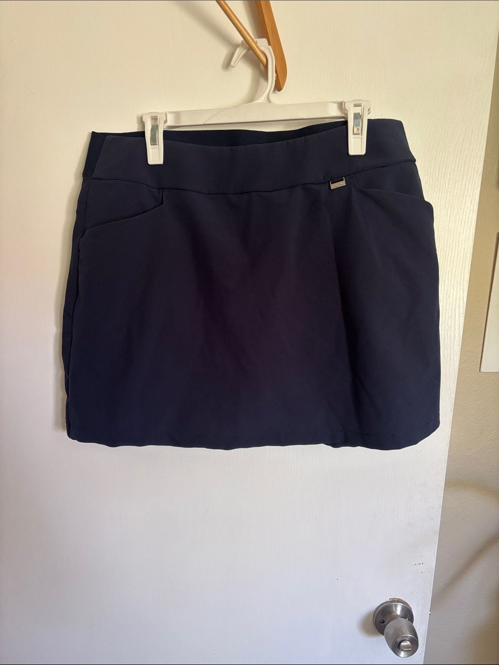 Greg Norman Collection Navy Mini Skirt